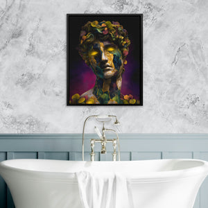 Marble Dreams Bloom - Luxury Wall Art