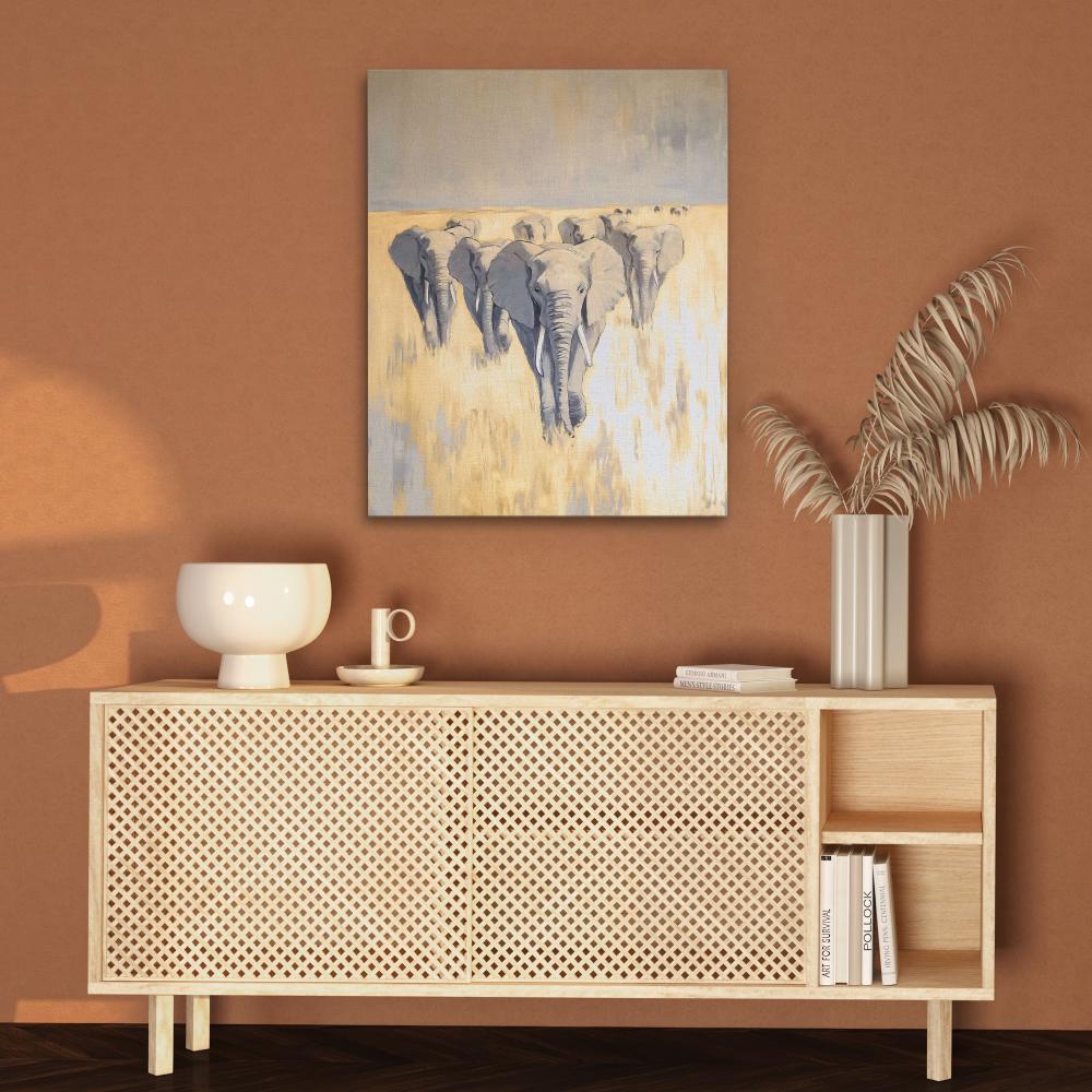 March of the Titans - Luxury Wall Art