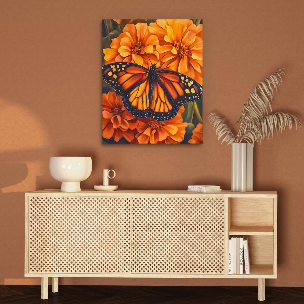 Marigold Majesty - Luxury Wall Art