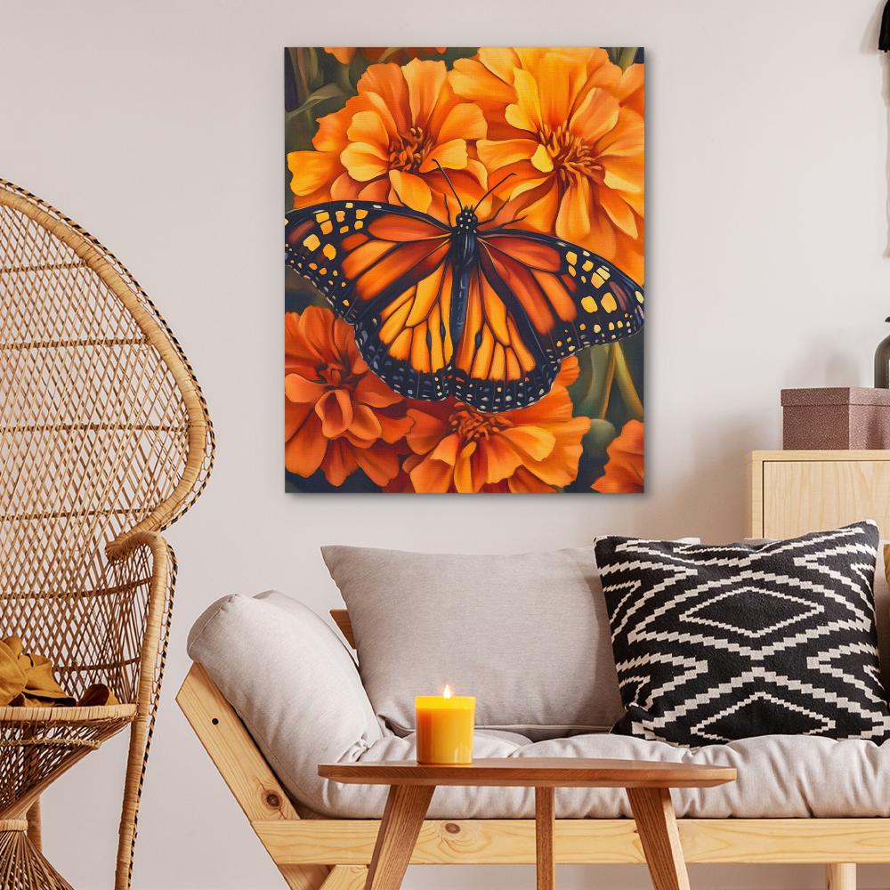 Marigold Majesty - Luxury Wall Art