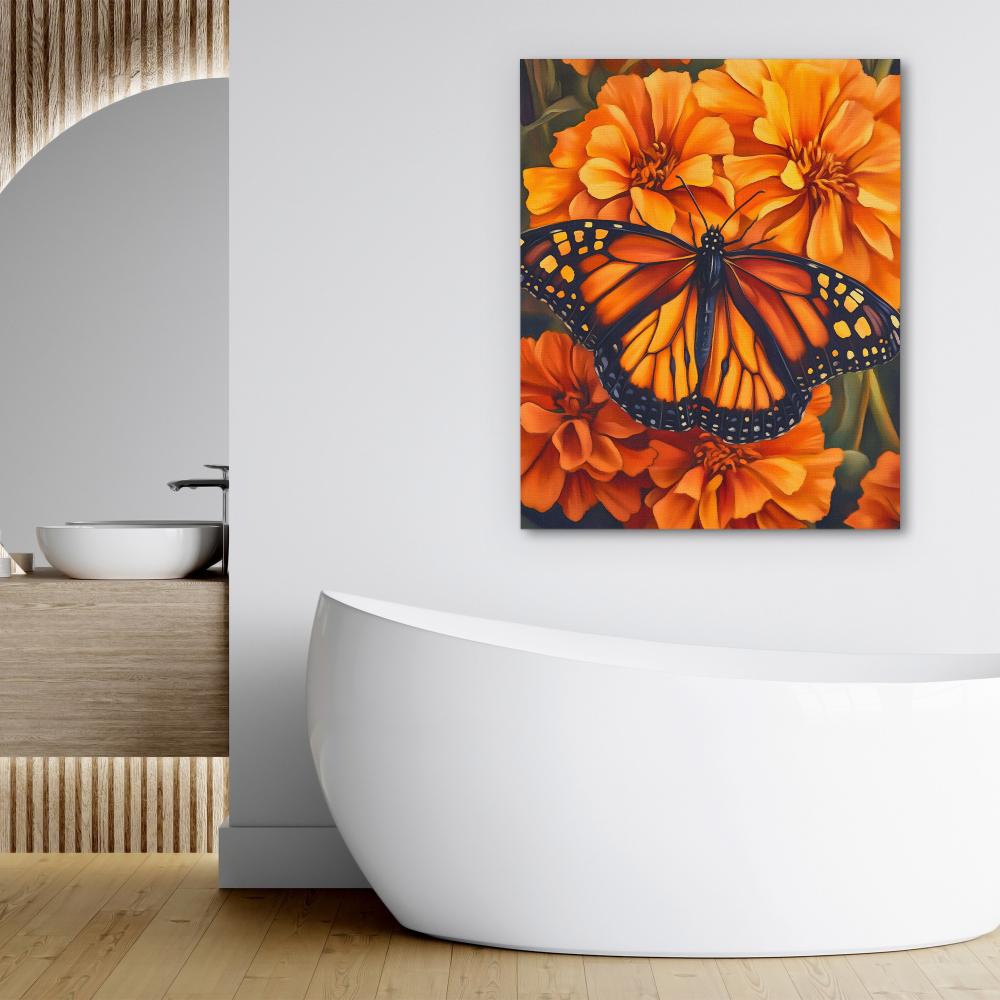 Marigold Majesty - Luxury Wall Art