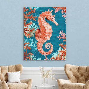 Marine Seahorse - Luxury Wall Art