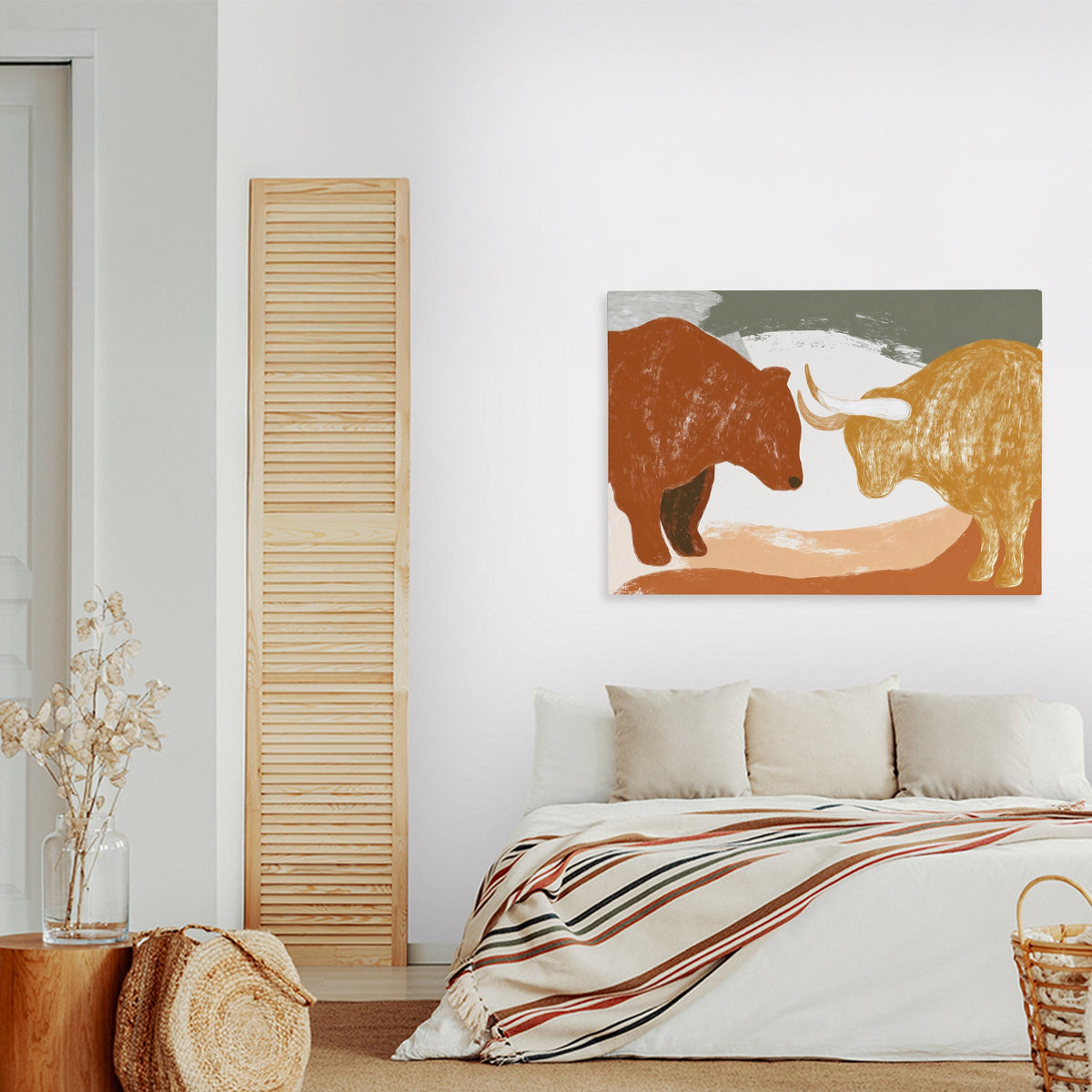 Market Forces Collide - Luxury Wall Art