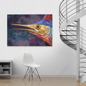 Marlin's Electric Storm - Luxury Wall Art