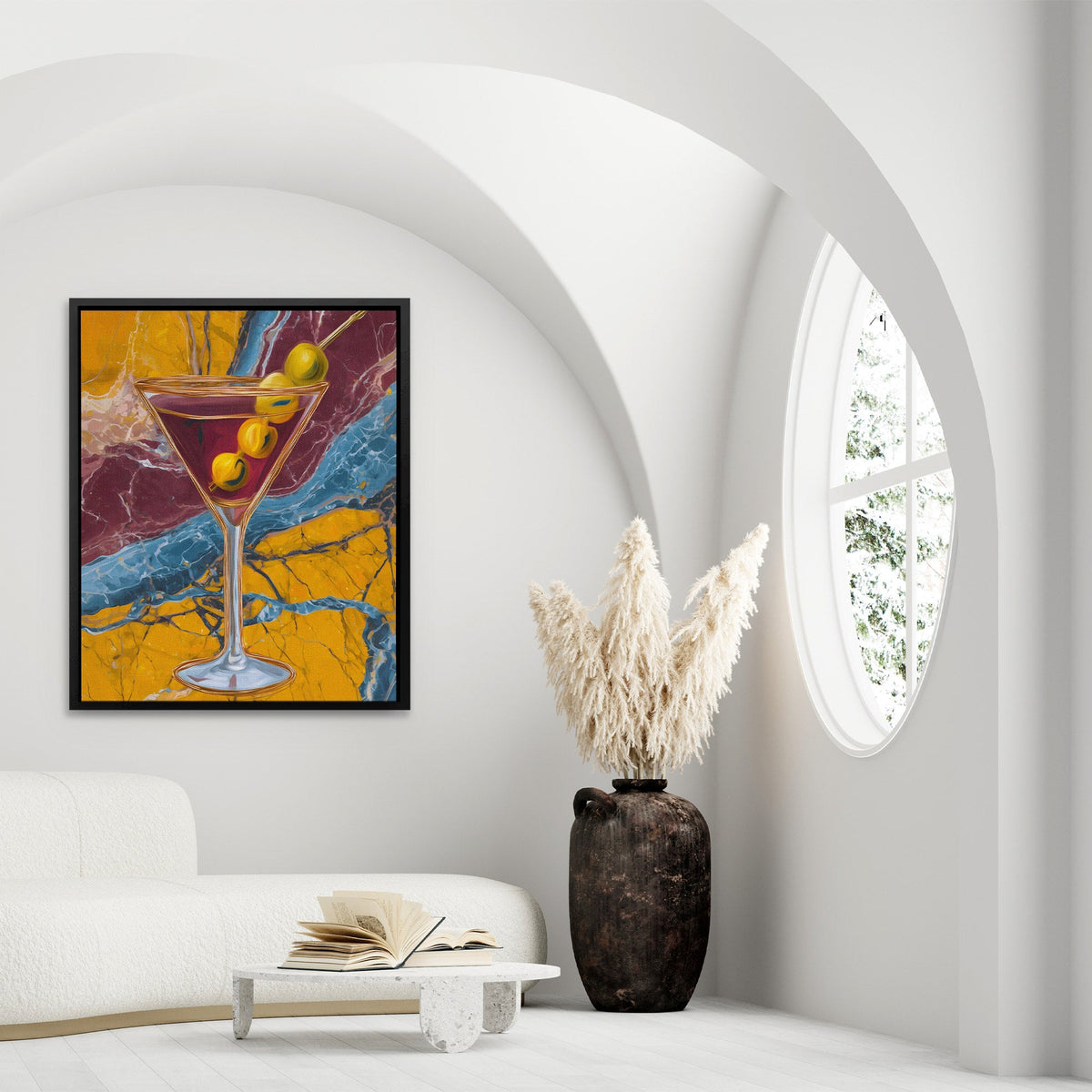Martini at Midnight - Luxury Wall Art