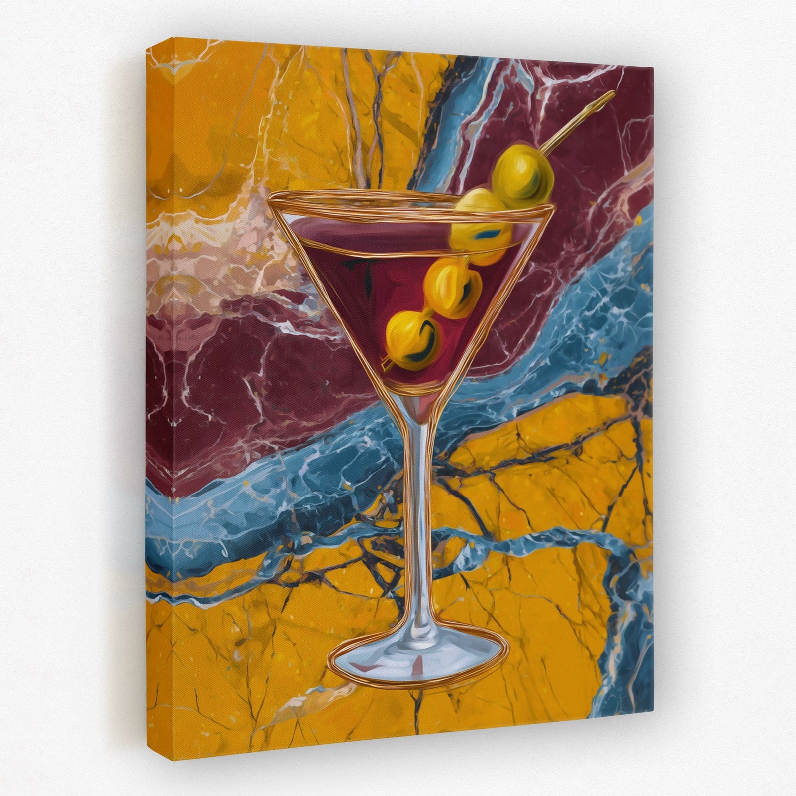 Martini at Midnight - Luxury Wall Art