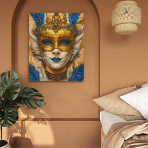 Masked Venetian - Luxury Wall Art