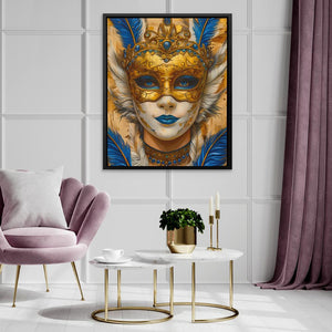 Masked Venetian - Luxury Wall Art