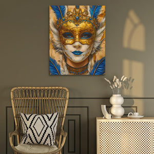 Masked Venetian - Luxury Wall Art