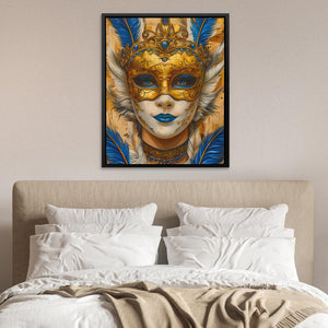 Masked Venetian - Luxury Wall Art