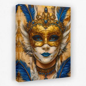 Masked Venetian - Luxury Wall Art