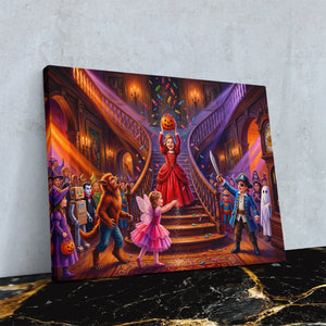 Masquerade Ball Celebration — Masquerade Ball Celebration Against Wall4x5 Reflect 17