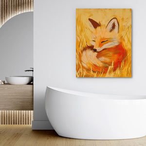 Meadow Dreams Fox - Luxury Wall Art