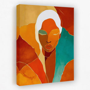 Meditation's Golden Flow - Luxury Wall Art