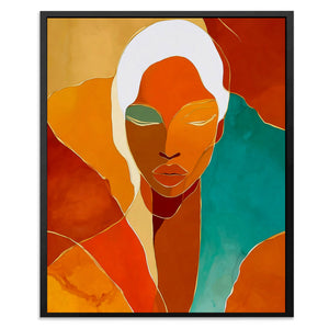 Meditation's Golden Flow - Luxury Wall Art