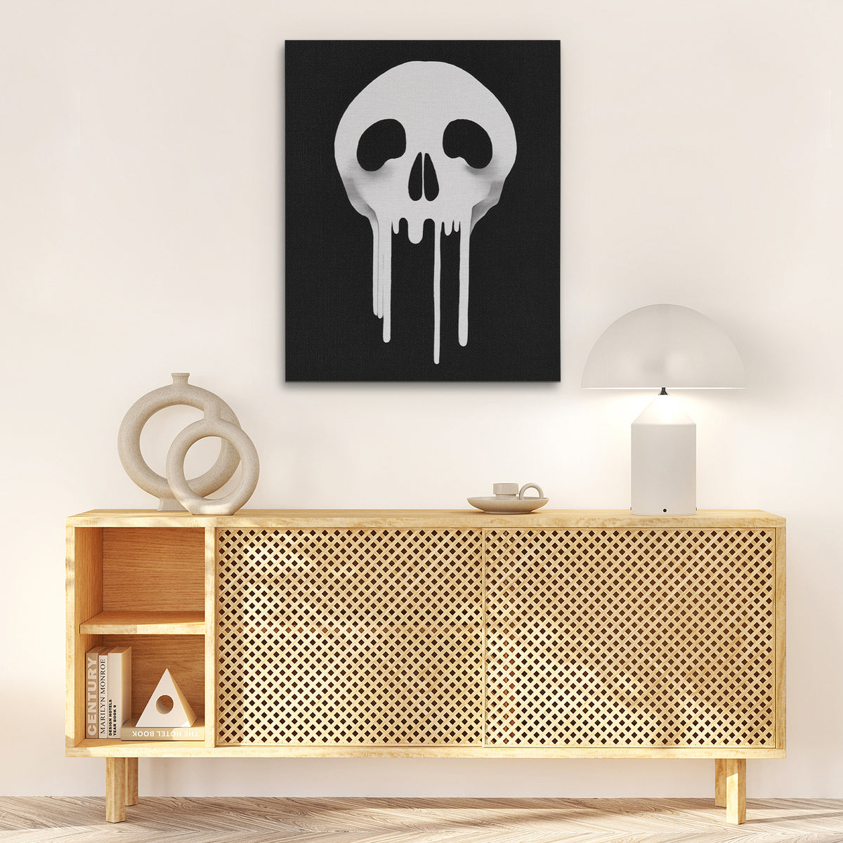 Melting Mortality - Luxury Wall Art