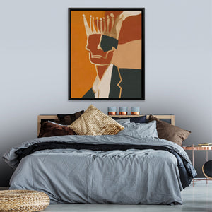 Melting Portrait Reverie - Luxury Wall Art