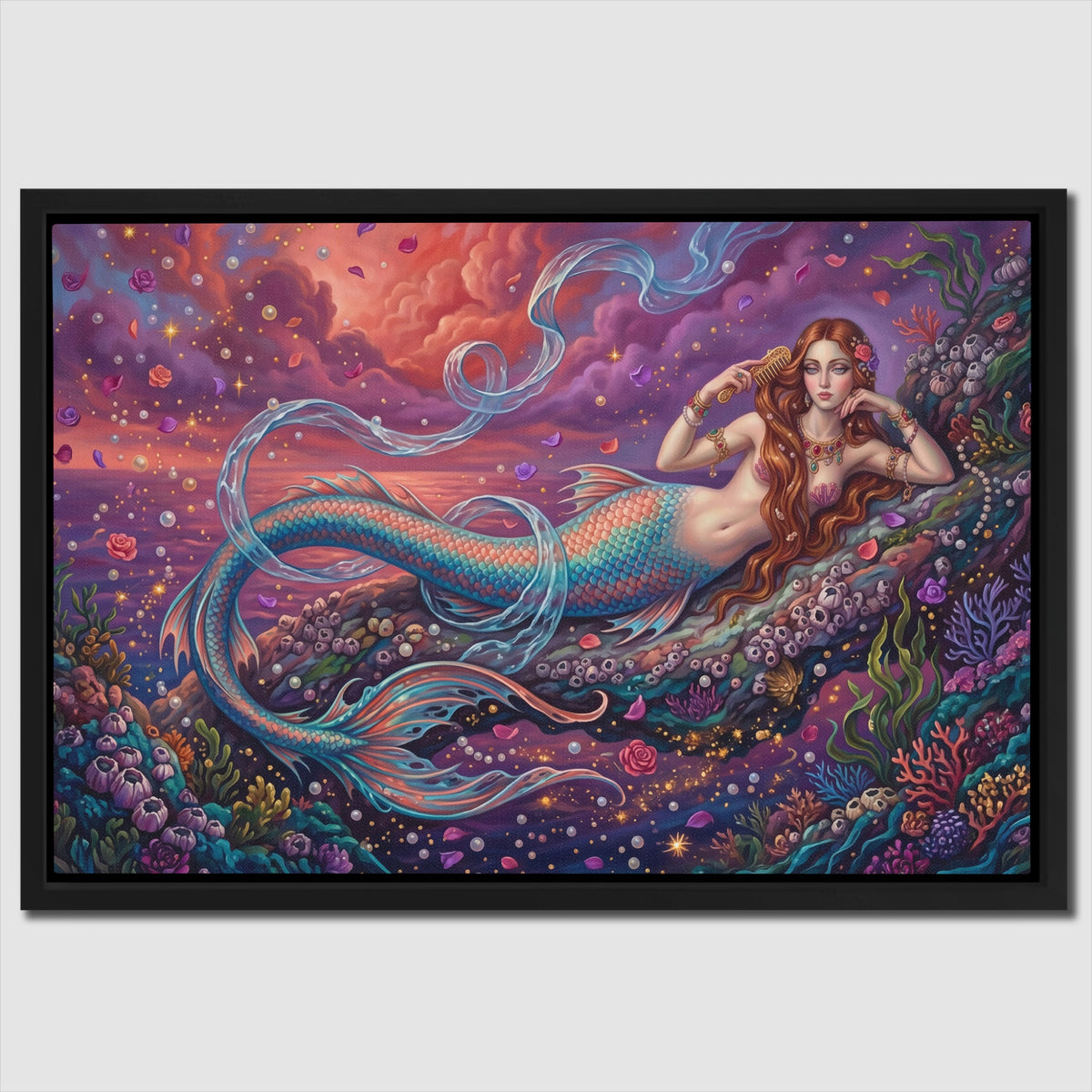 Mermaid Cosmic Garden — Mermaid Cosmic Garden Close Up Landscape 102