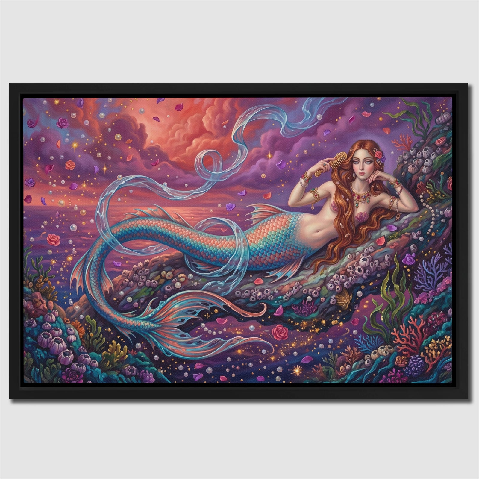 Mermaid Cosmic Garden — Mermaid Cosmic Garden Close Up Landscape 102