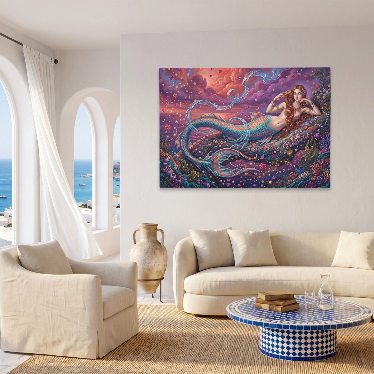 Mermaid Cosmic Garden — Mermaid Cosmic Garden Coast Living Room Land 123