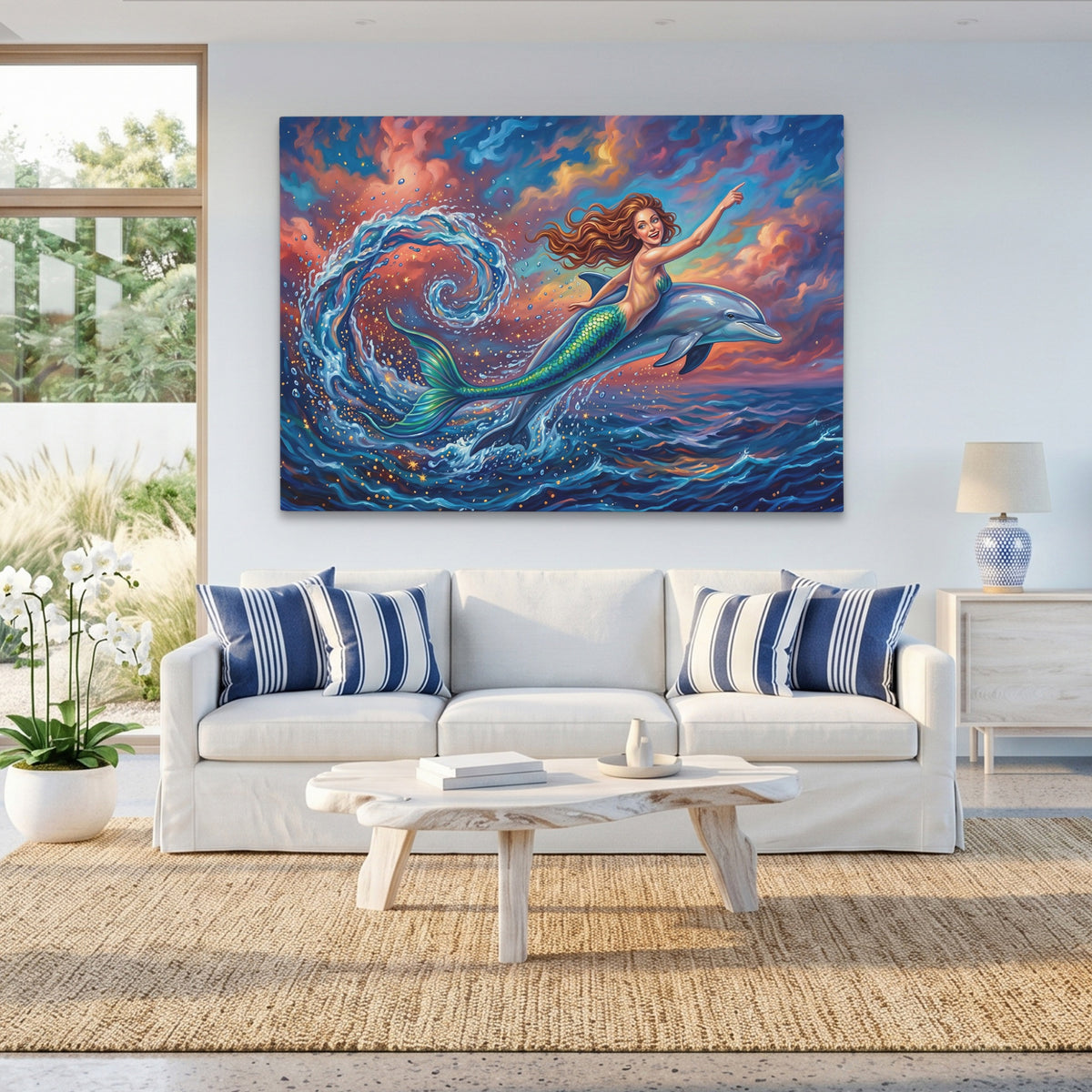Mermaid Dolphin Dance — Mermaid Dolphin Dance Beach House Land 40