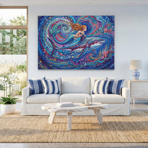 Mermaid Shark Spiral — Mermaid Shark Spiral Beach House Land 41