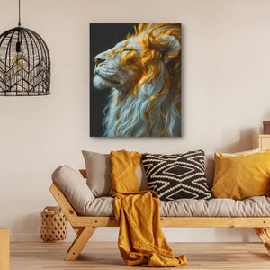 Mesmerizing Lion - Luxury Wall Art