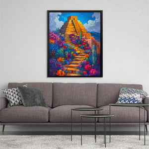 Mexican Pyramid - Luxury Wall Art