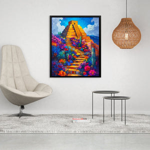 Mexican Pyramid - Luxury Wall Art