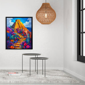 Mexican Pyramid - Luxury Wall Art