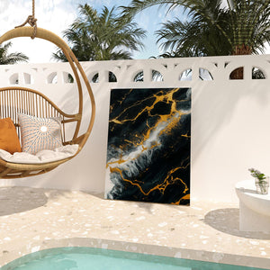 Midnight Veins - Luxury Wall Art