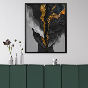 Mind Golden Rupture - Luxury Wall Art