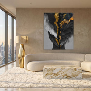 Mind Golden Rupture - Luxury Wall Art