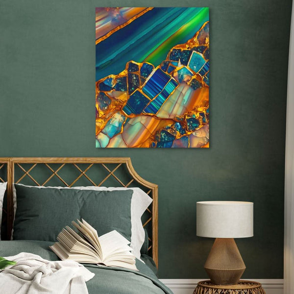 Mineral Color Spectrum in a room