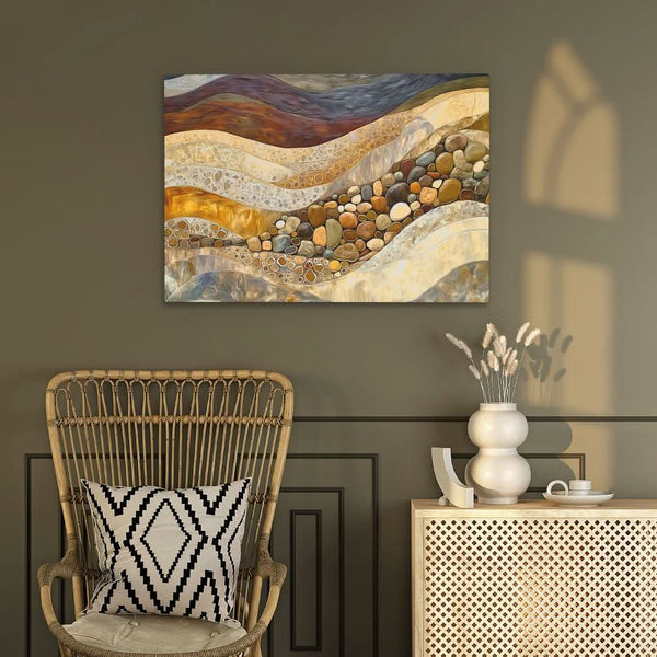 Mineral Layers in a room