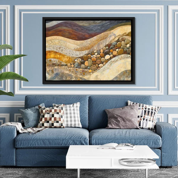 Mineral Layers in a room
