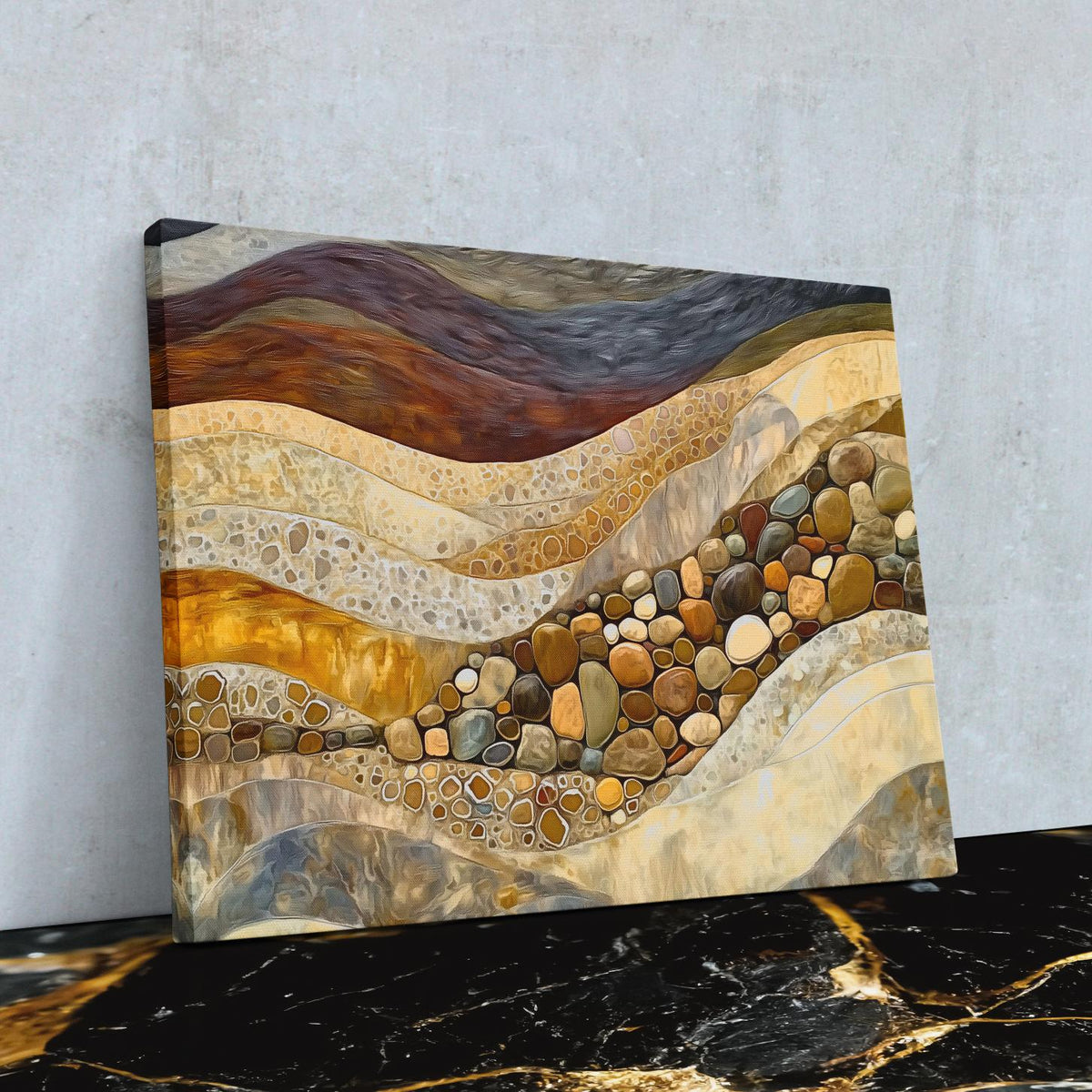 Mineral Layers - Luxury Wall Art