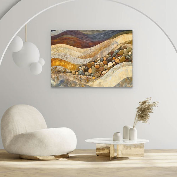 Mineral Layers in a room
