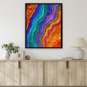 Mineral Waves - Luxury Wall Art