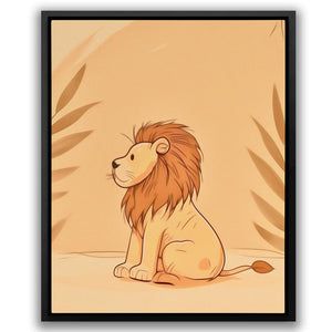 Miniature Lion - Luxury Wall Art