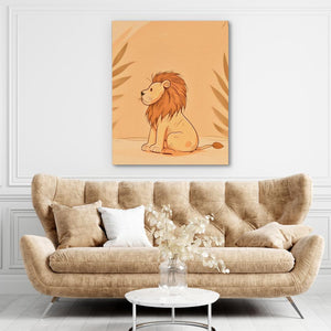 Miniature Lion - Luxury Wall Art