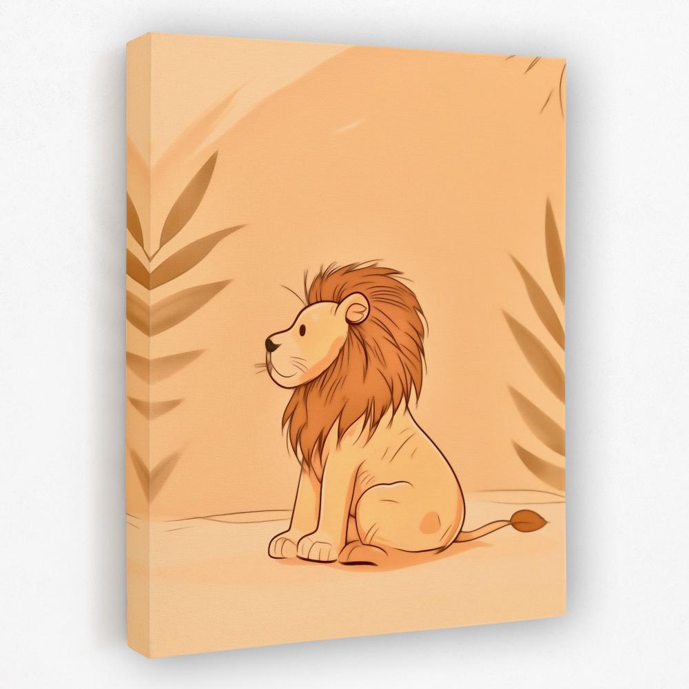 Miniature Lion - Luxury Wall Art