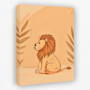 Miniature Lion - Luxury Wall Art