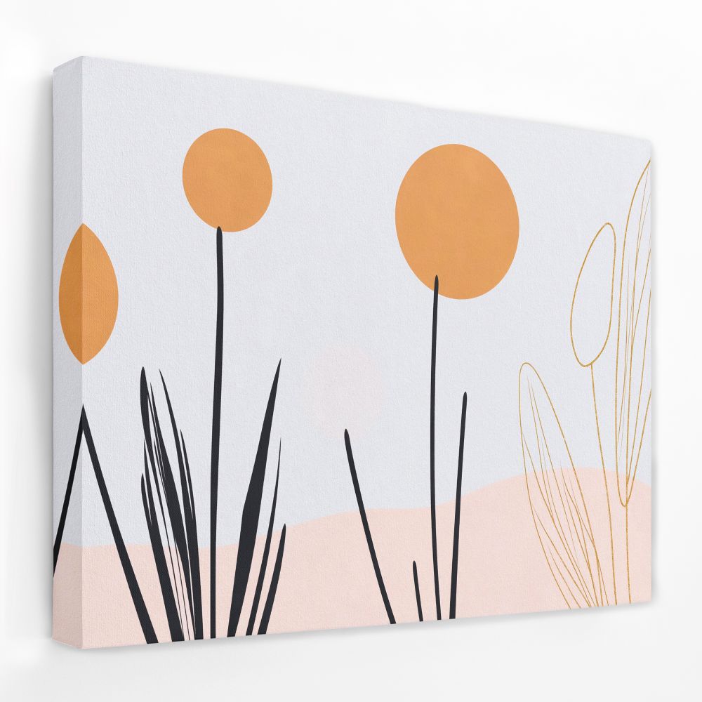 Minimalist Flowers - Luxury Wall Art