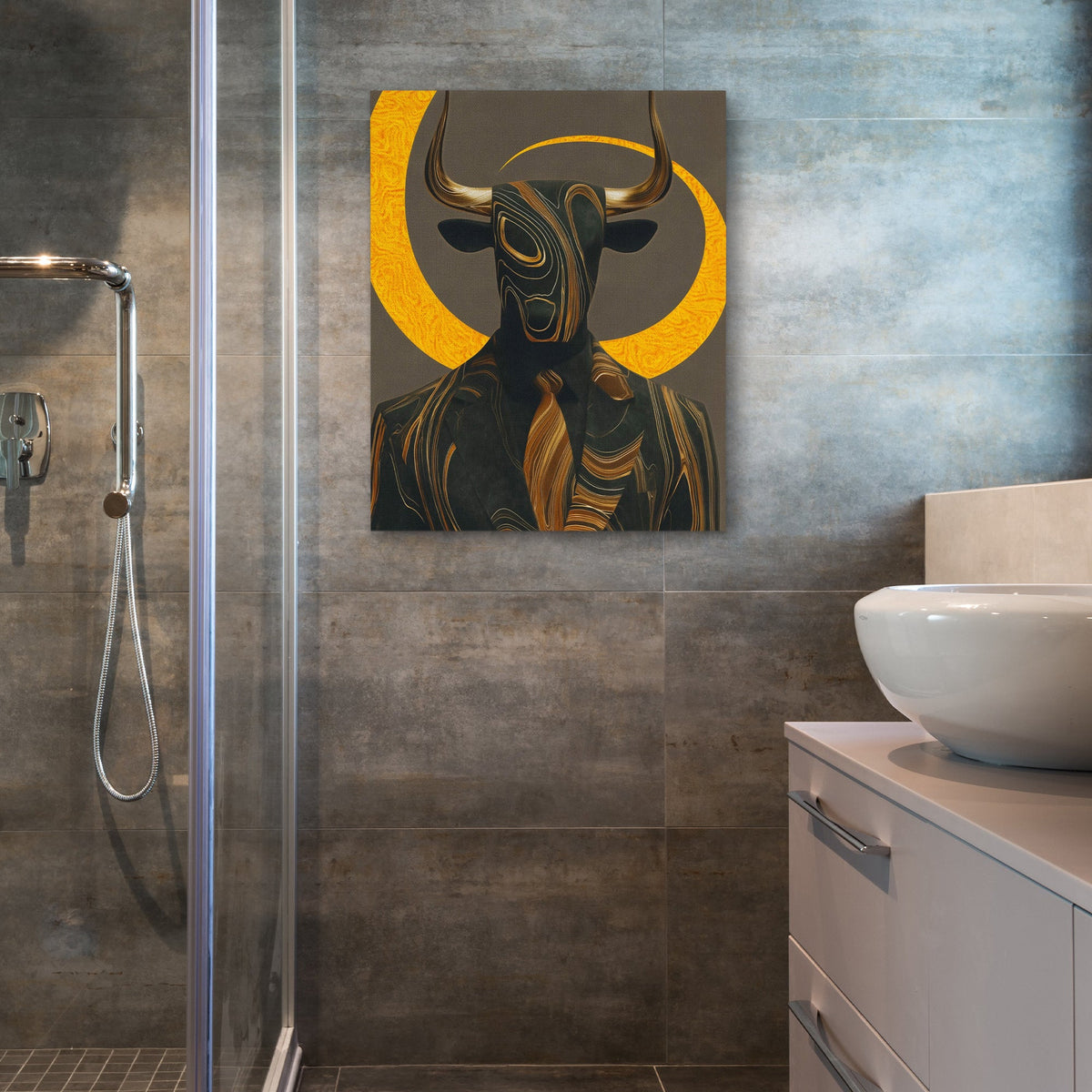 Minotaur Corporate Divine - Luxury Wall Art