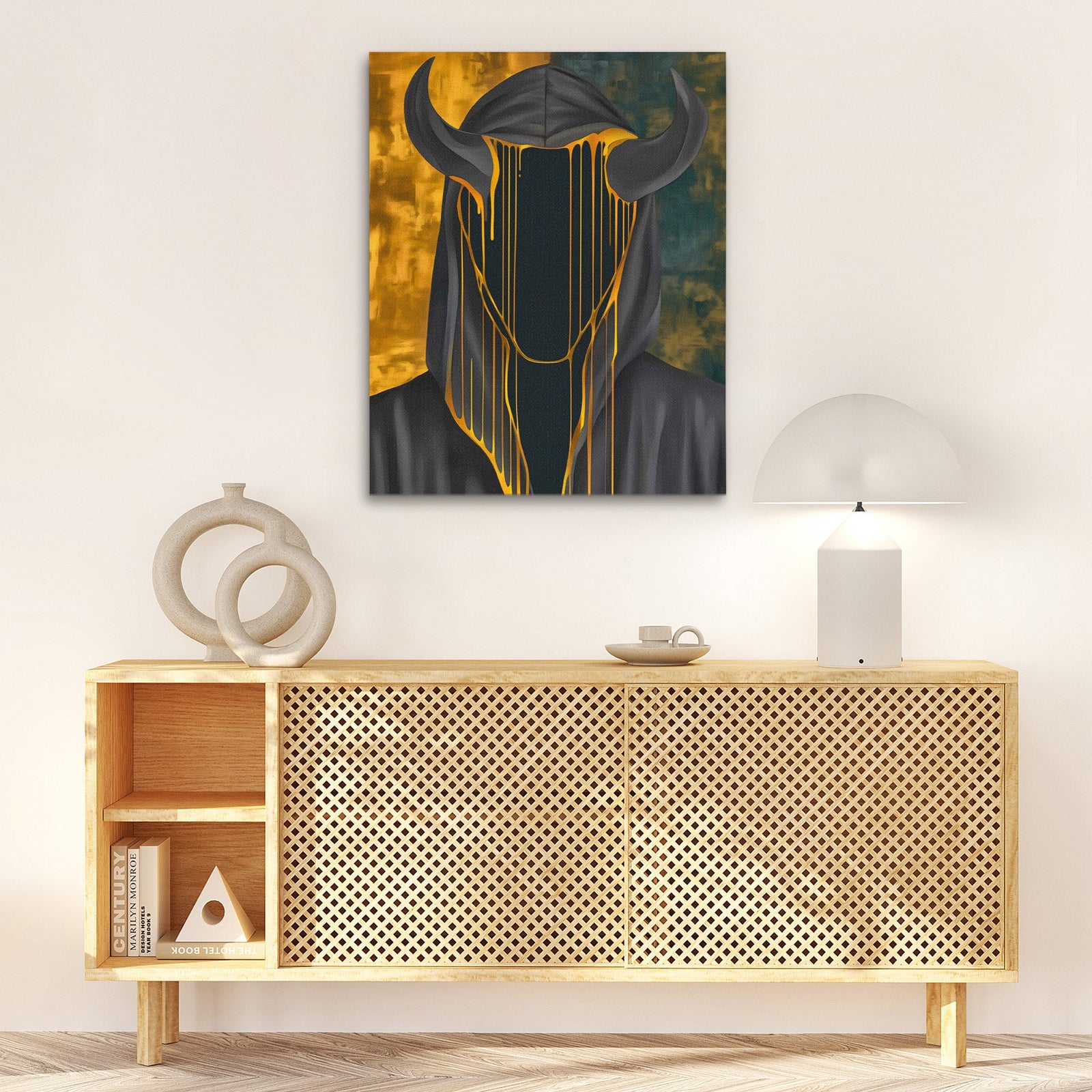 Minotaur's Molten Crown - Luxury Wall Art