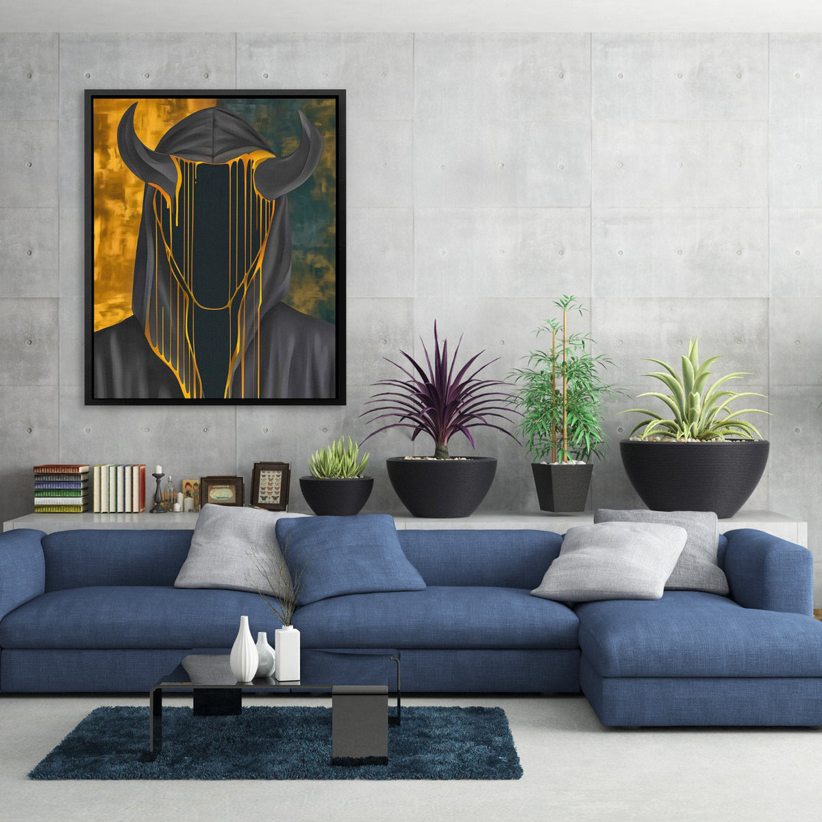 Minotaur's Molten Crown - Luxury Wall Art