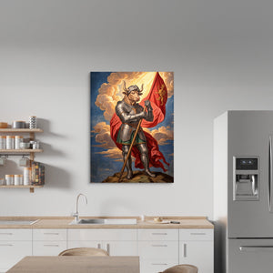 Minotaur's Red Standard - Luxury Wall Art