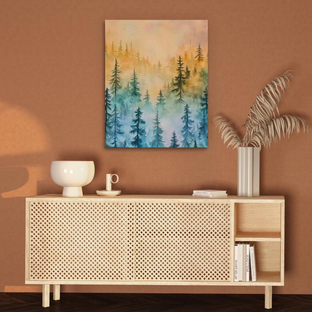 Misty Forest - Luxury Wall Art