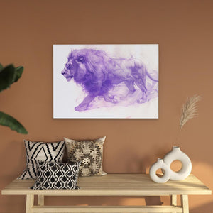 Misty Lion - Luxury Wall Art